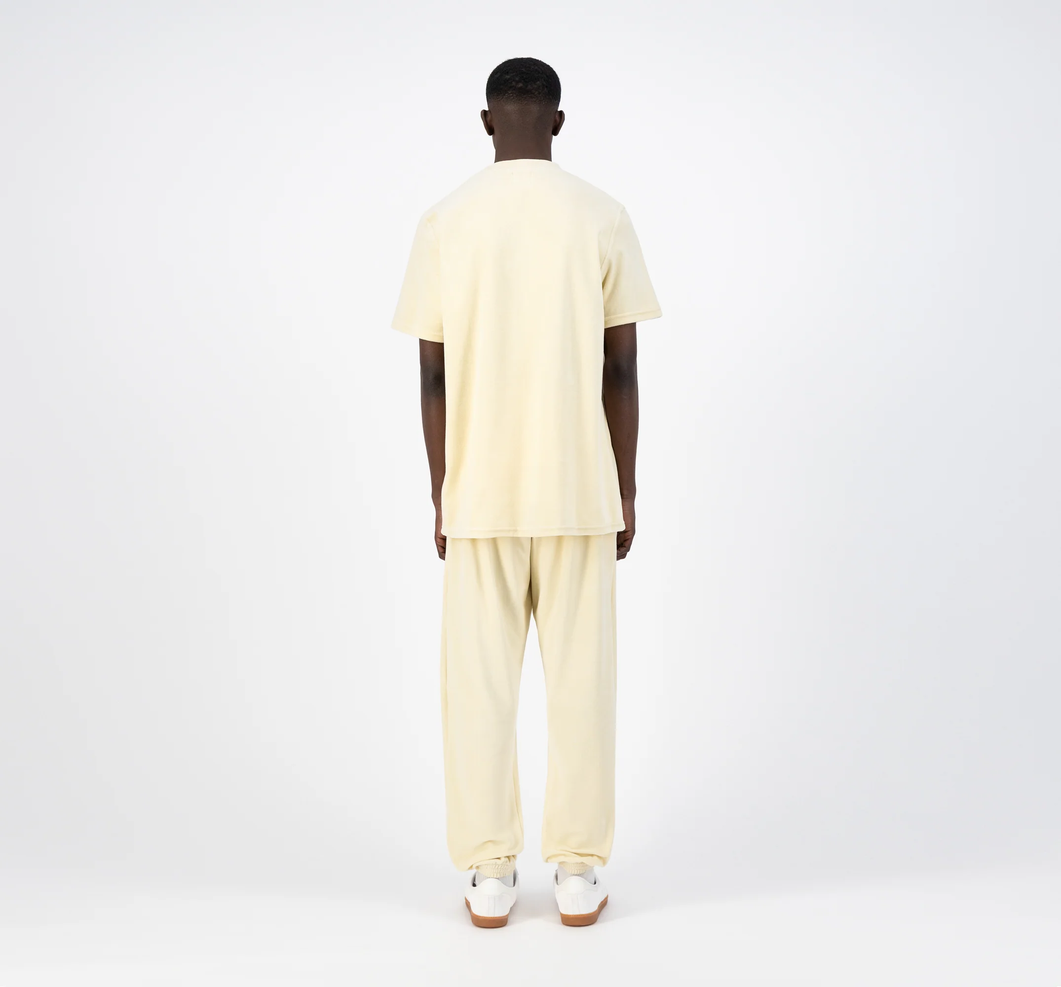 Tsai Velvet T-shirt - Cream - Image 5