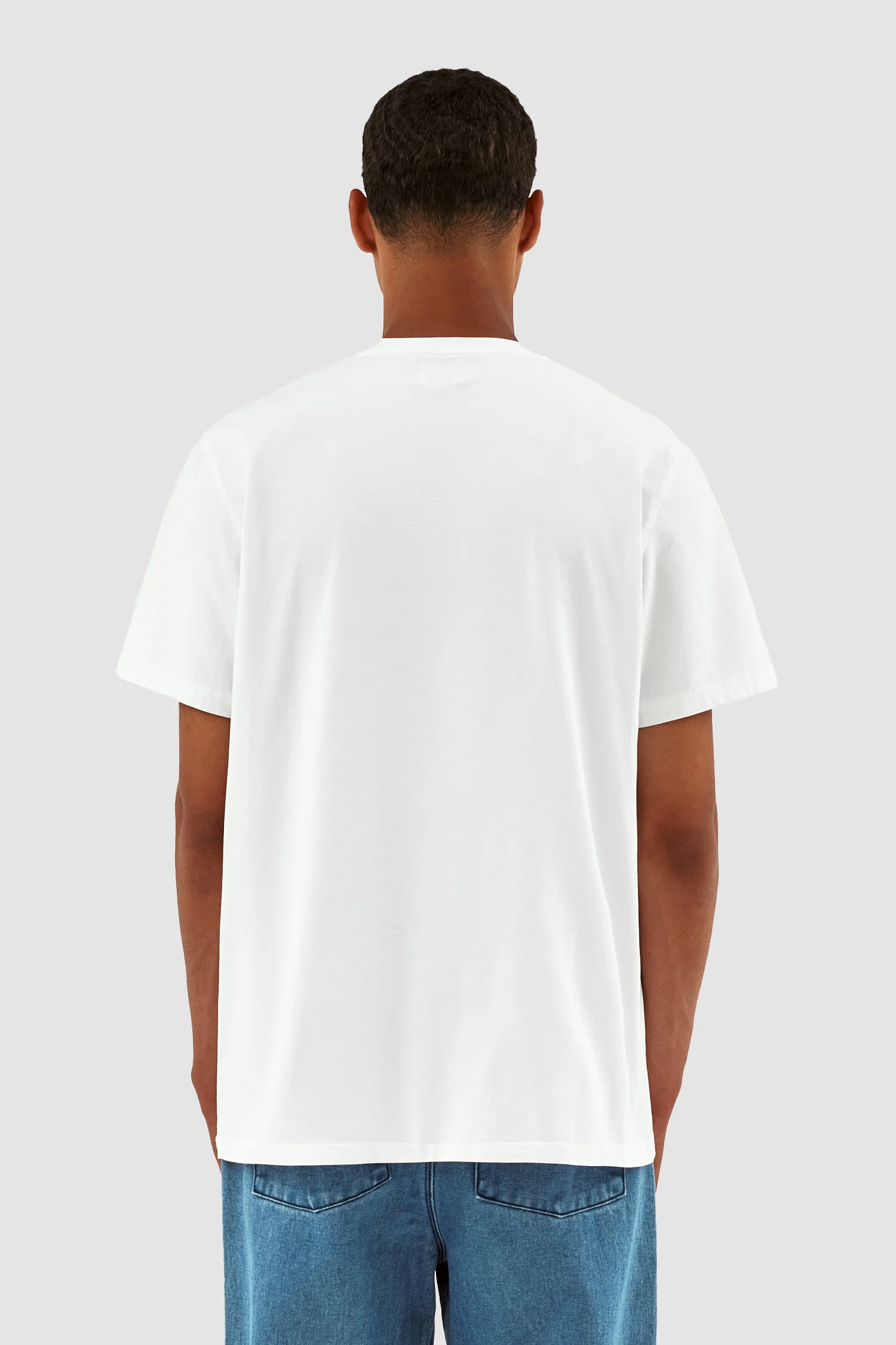 Turner Block Logo T-shirt - White - Image 3
