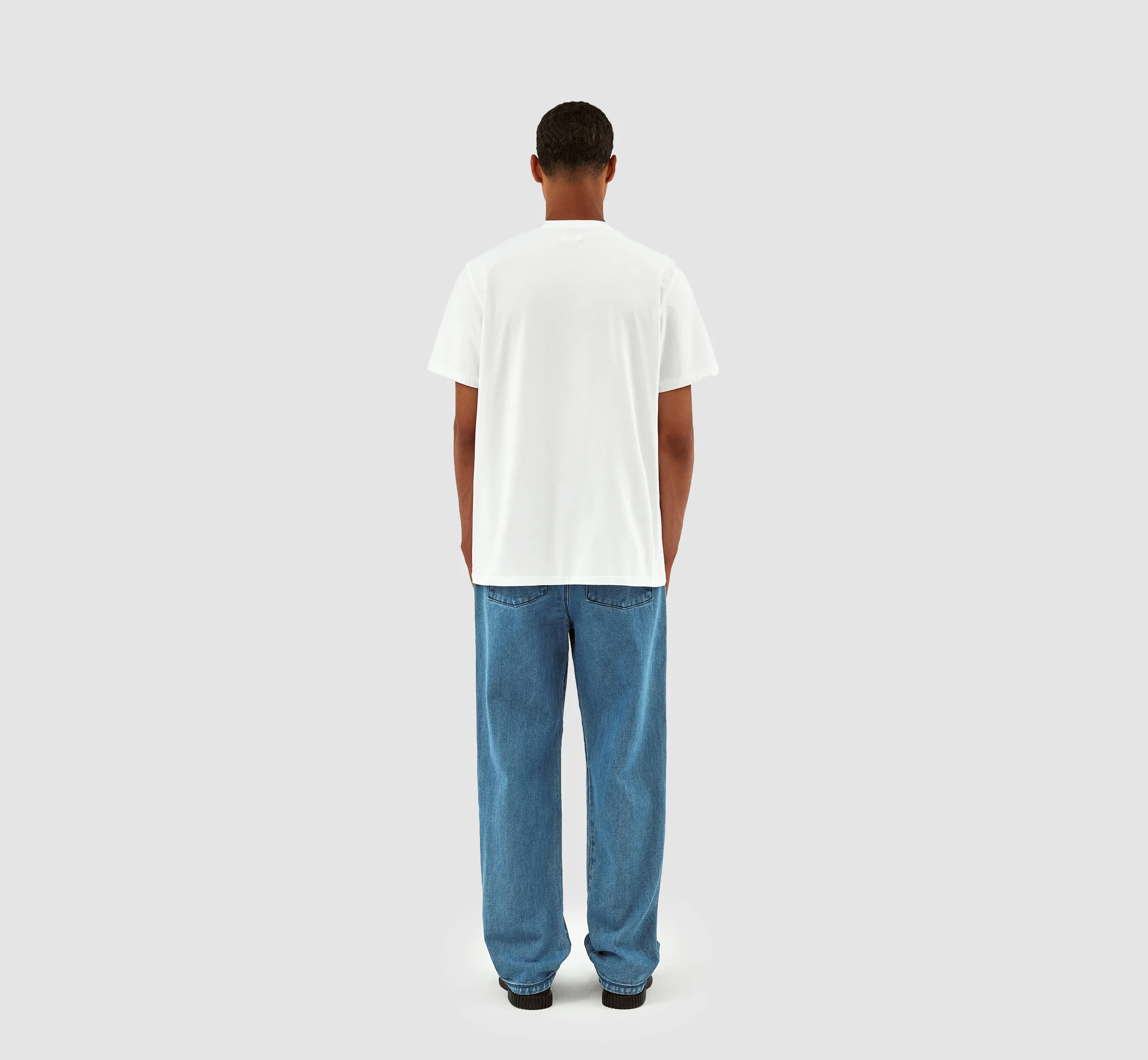 Turner Block Logo T-shirt - White - Image 7