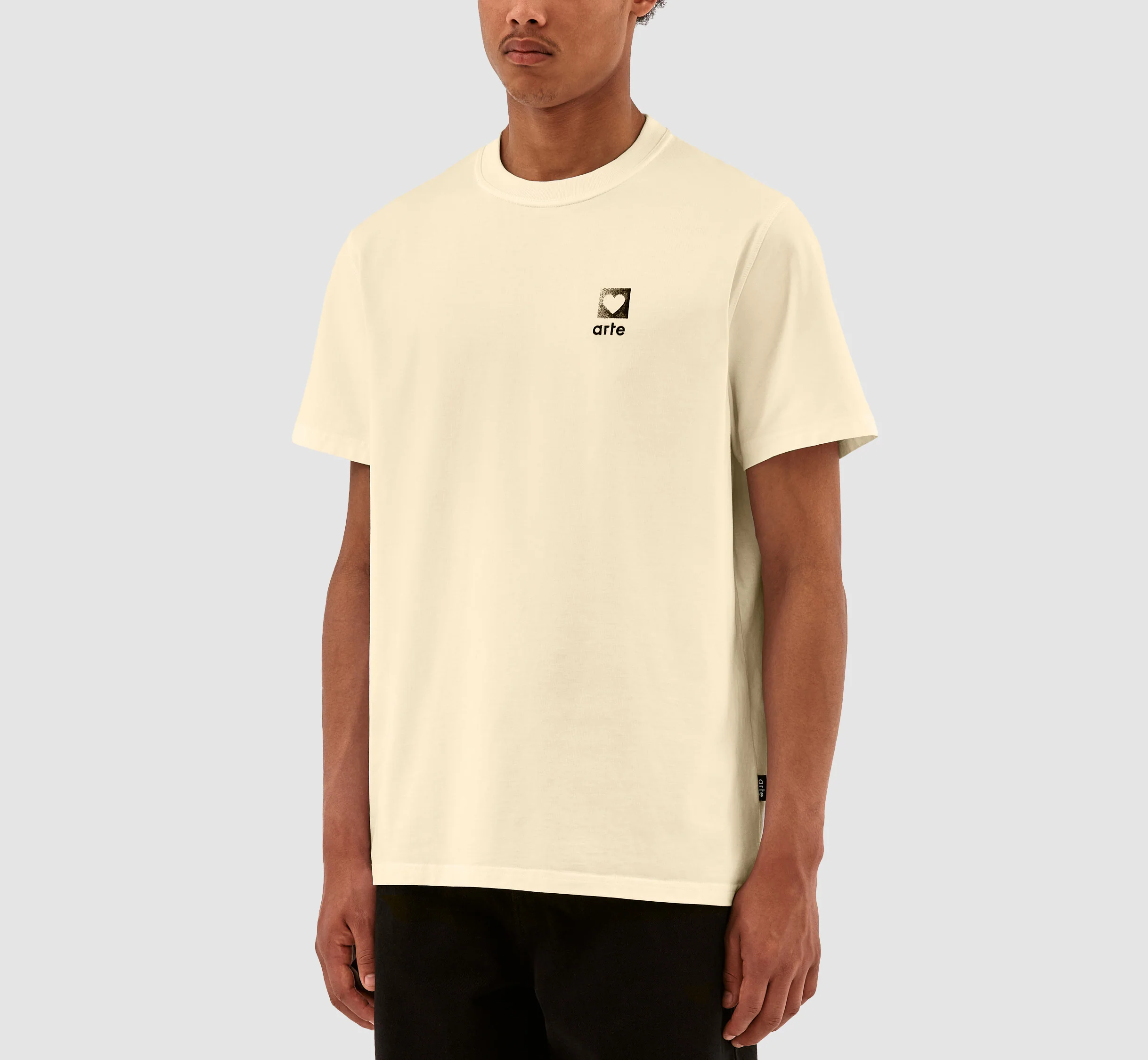 Turner Fade T-shirt - Cream - Image 4