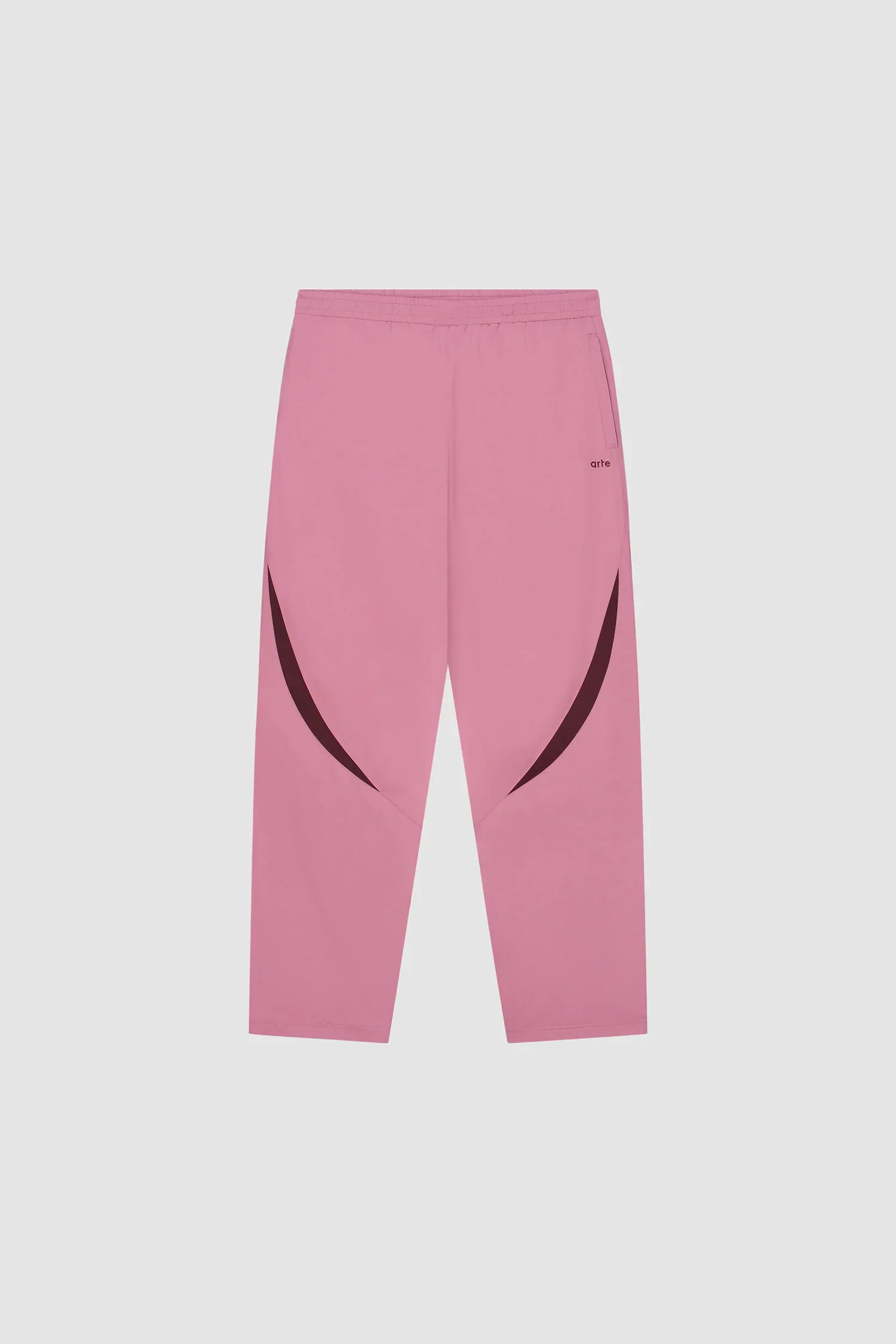 Two-tone Tracksuit Pants - Pink - Image 8