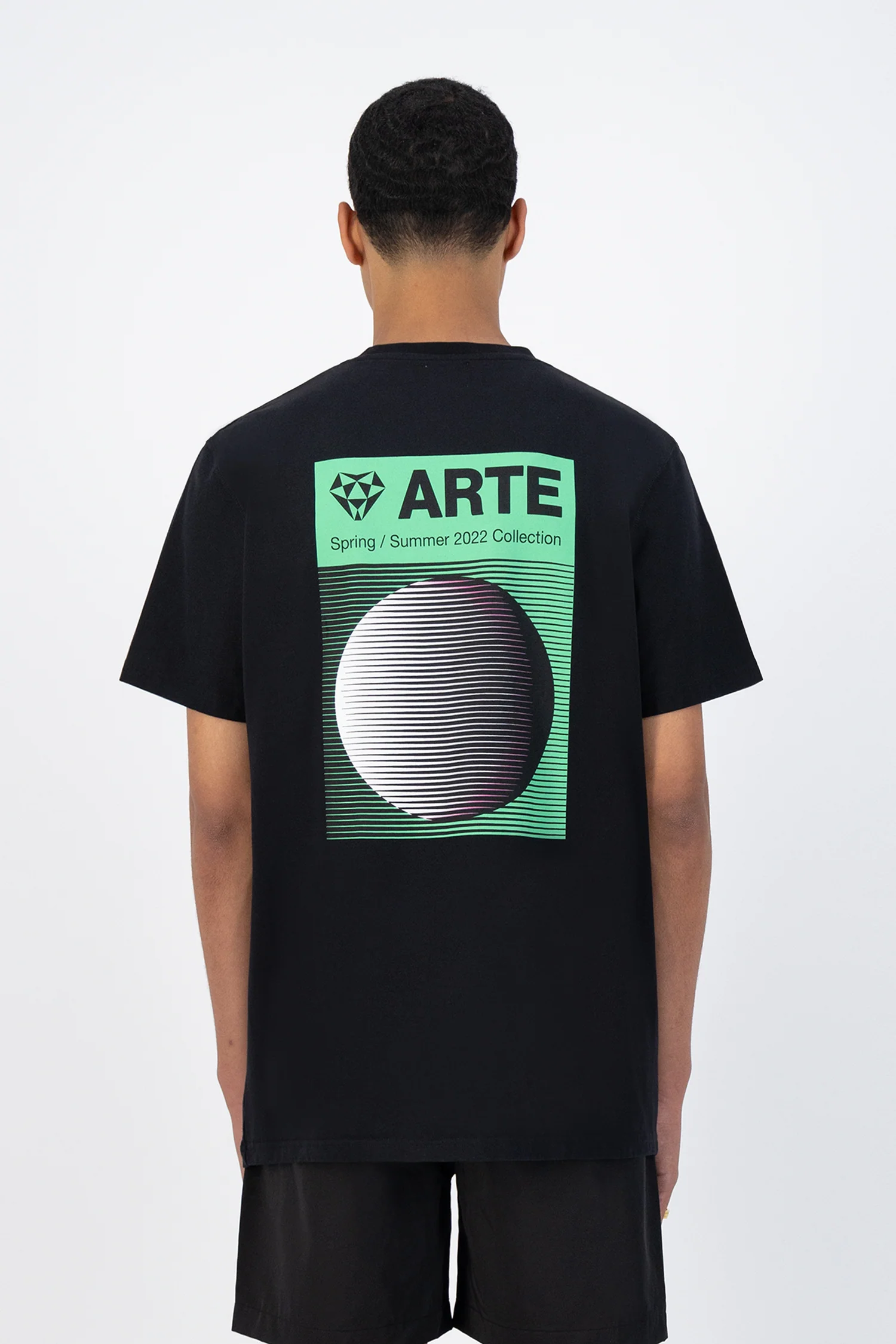 Tzara Back Ciclo T-shirt - Black - Image 2