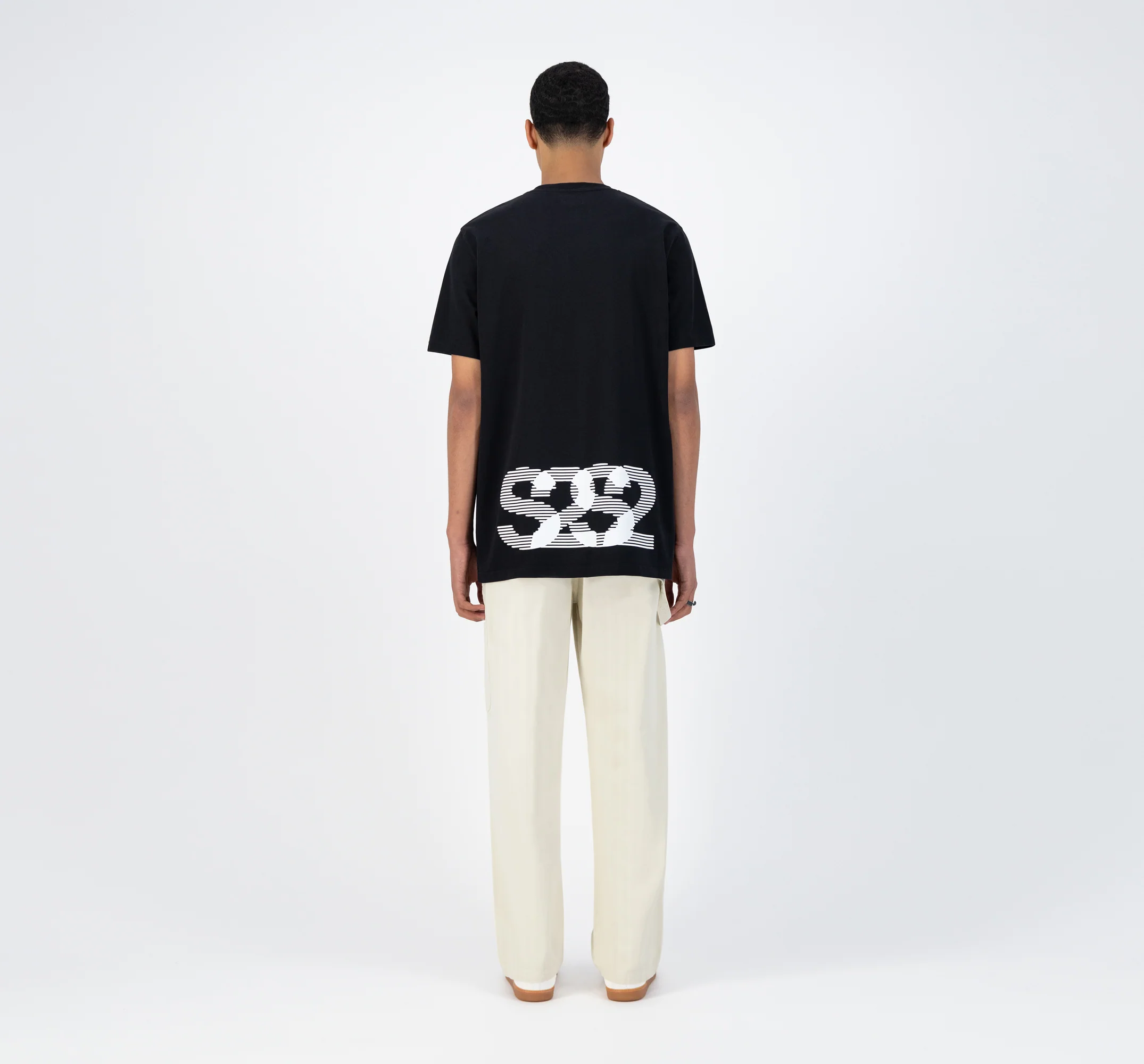 Tzara Back SS22 T-shirt - Black - Image 3