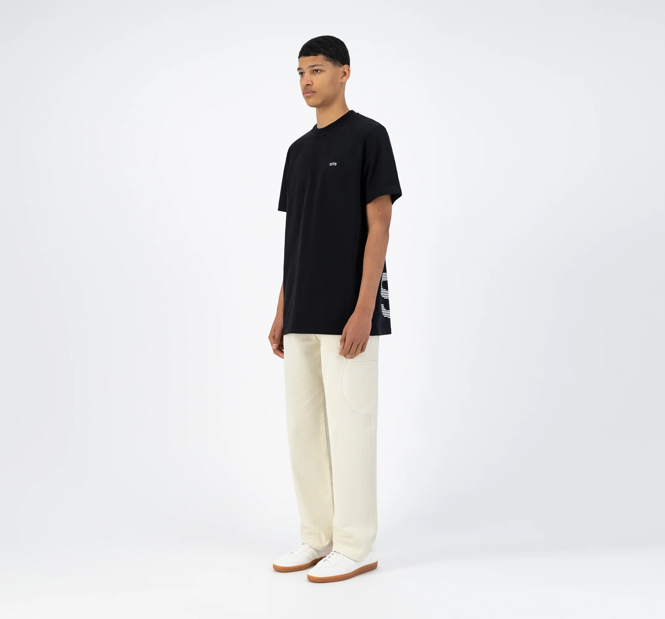 Tzara Back SS22 T-shirt - Black - Image 5