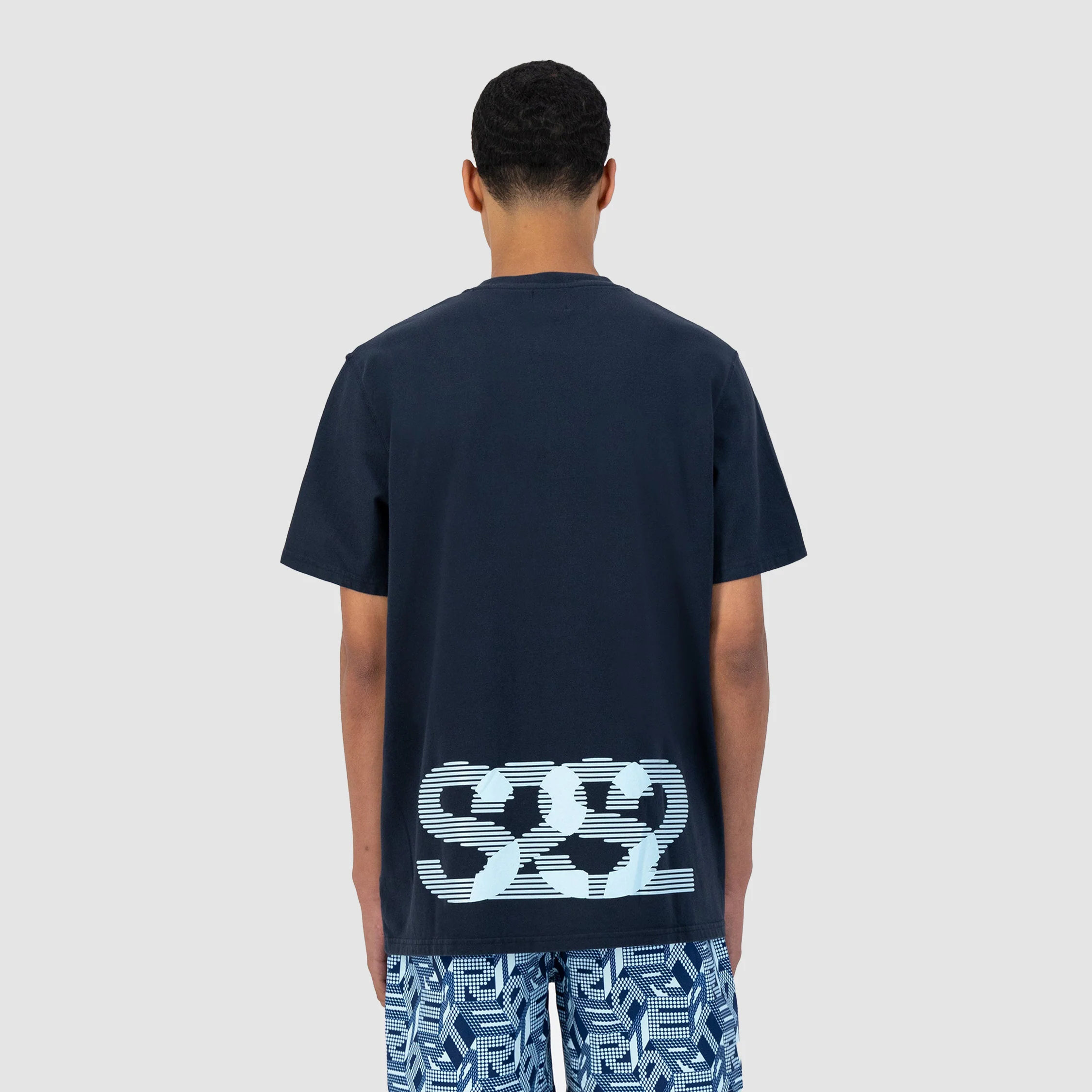 Tzara Back SS22 T-shirt - Navy