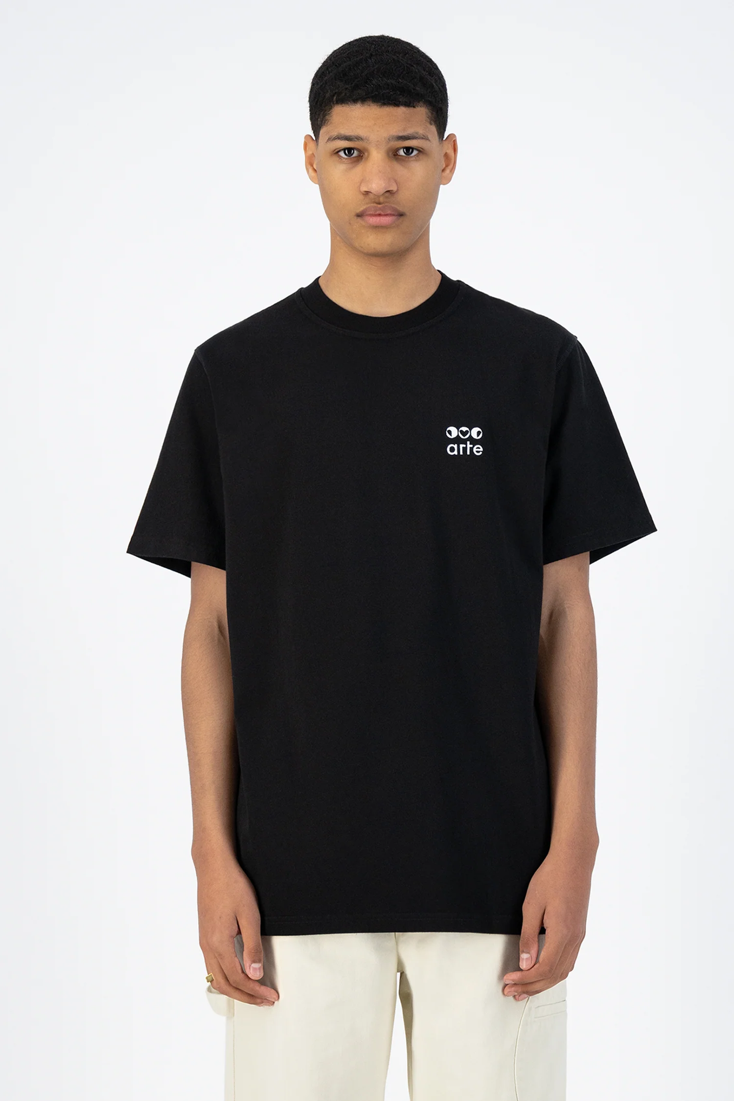 Tzara Triple T-shirt - Black - Image 2