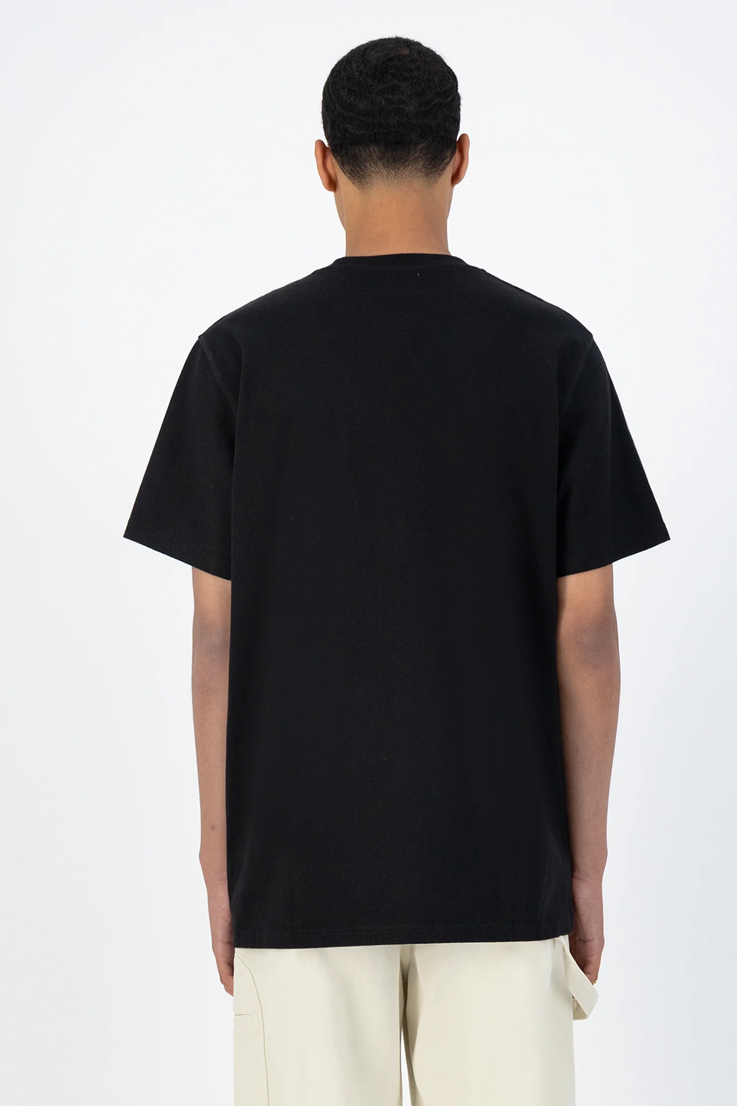 Tzara Triple T-shirt - Black - Image 3