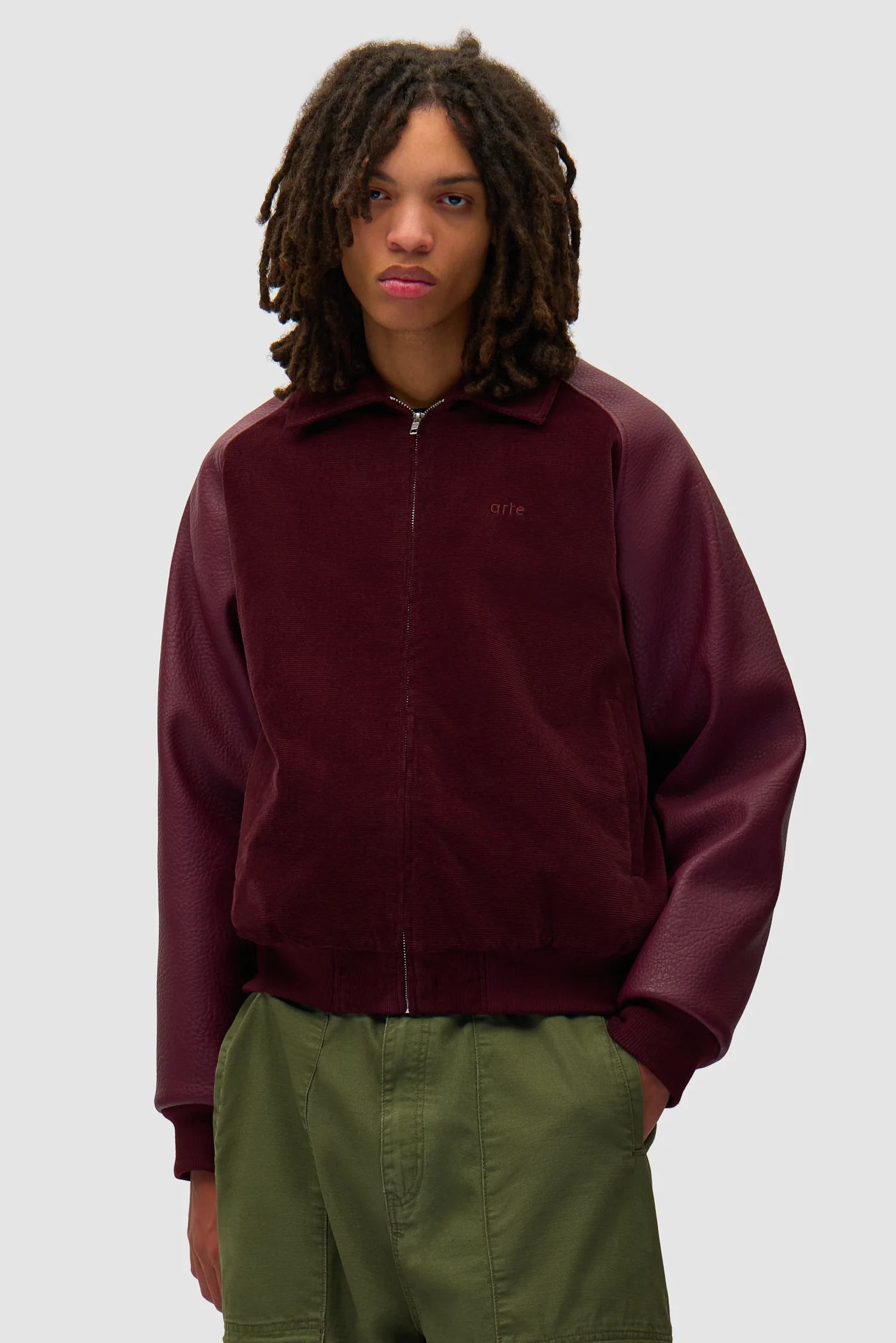 Varsity Jacket - Bordeaux - Image 3