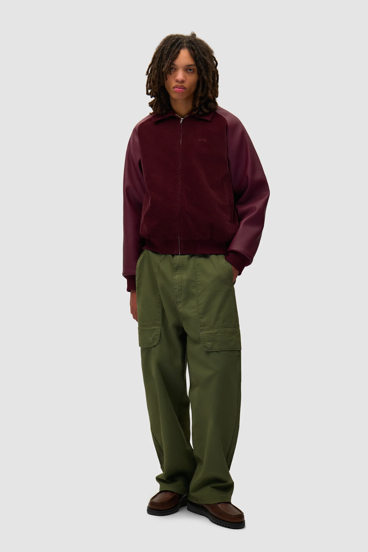 Varsity Jacket - Bordeaux - Image 4