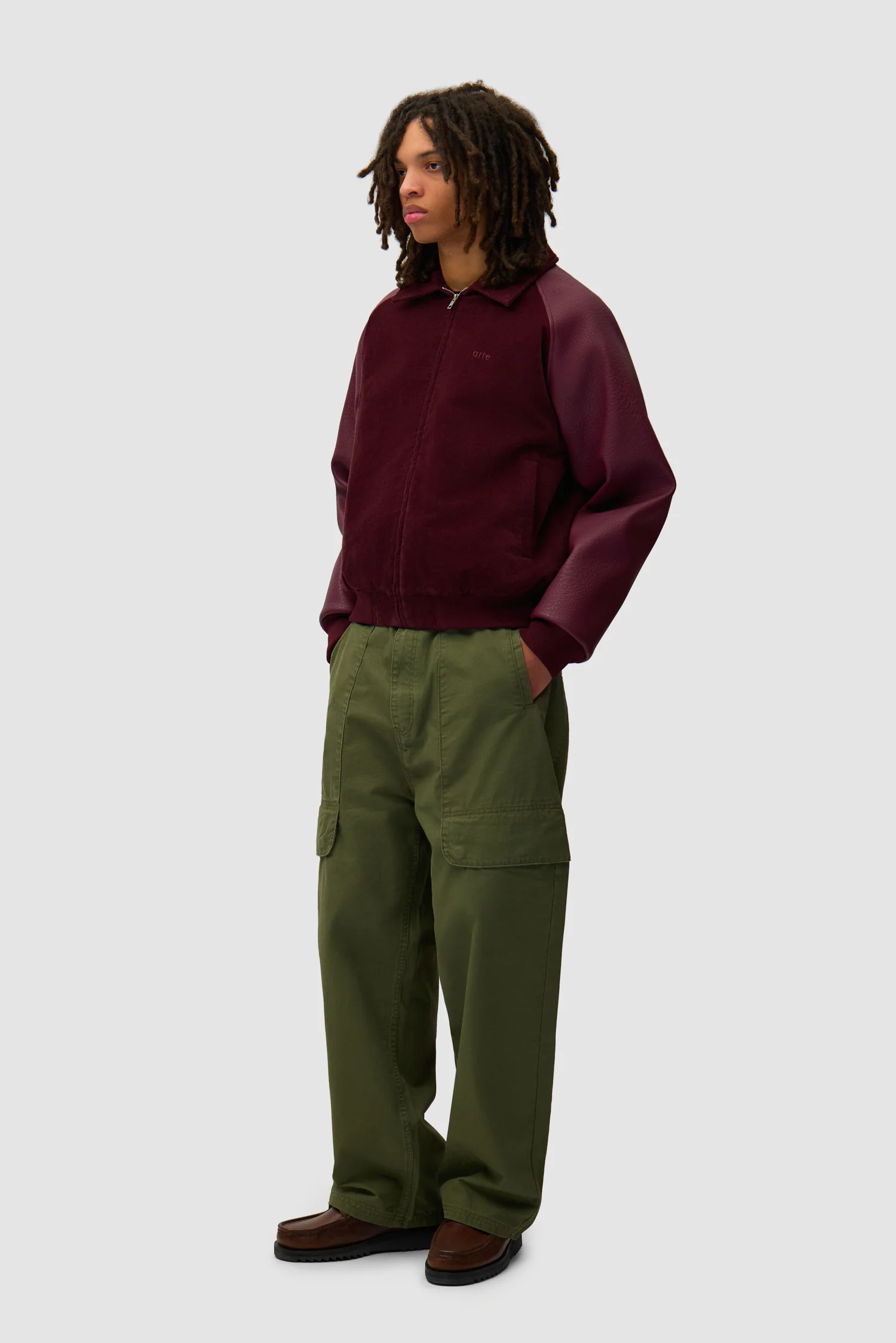 Varsity Jacket - Bordeaux - Image 5