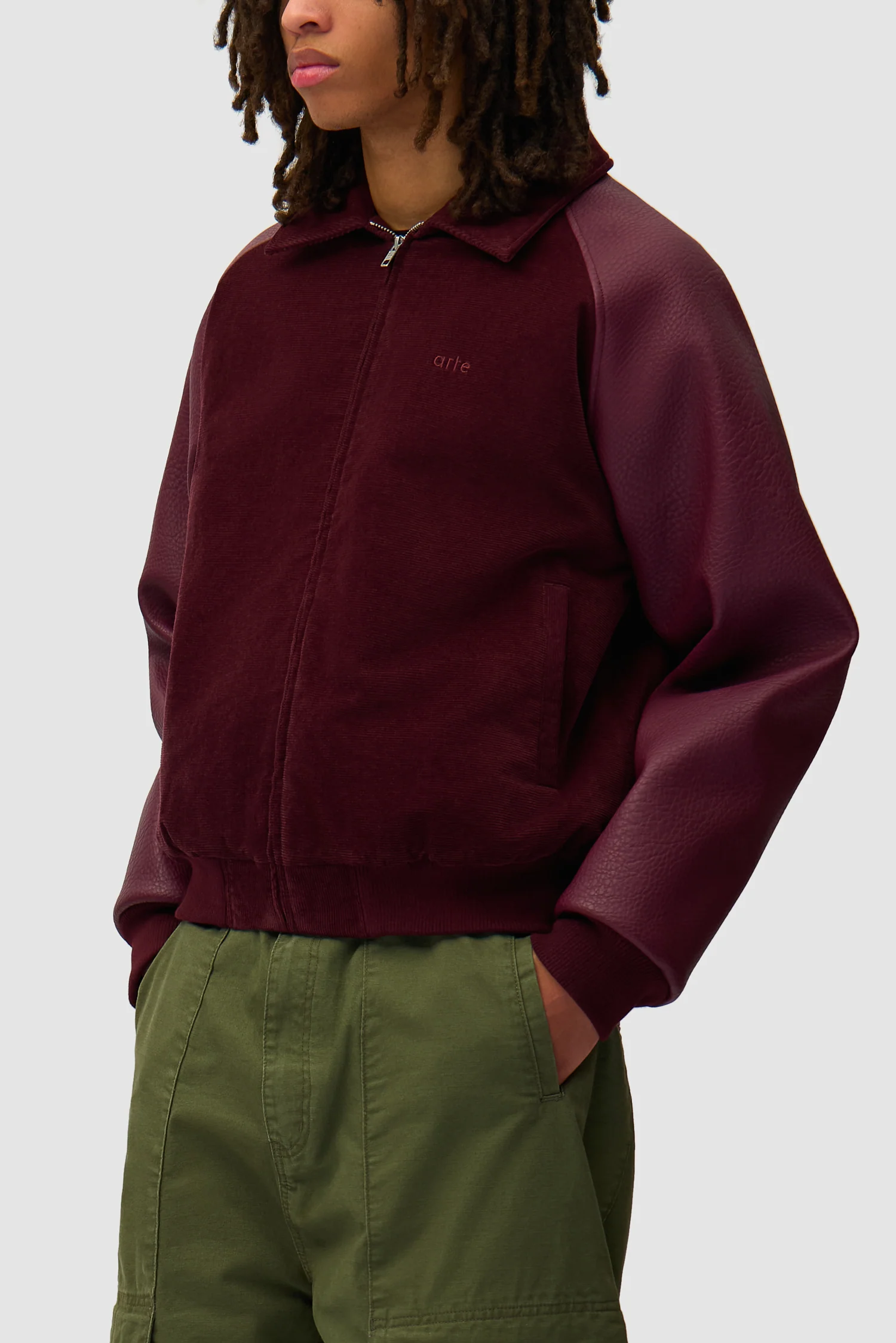 Varsity Jacket - Bordeaux - Image 7