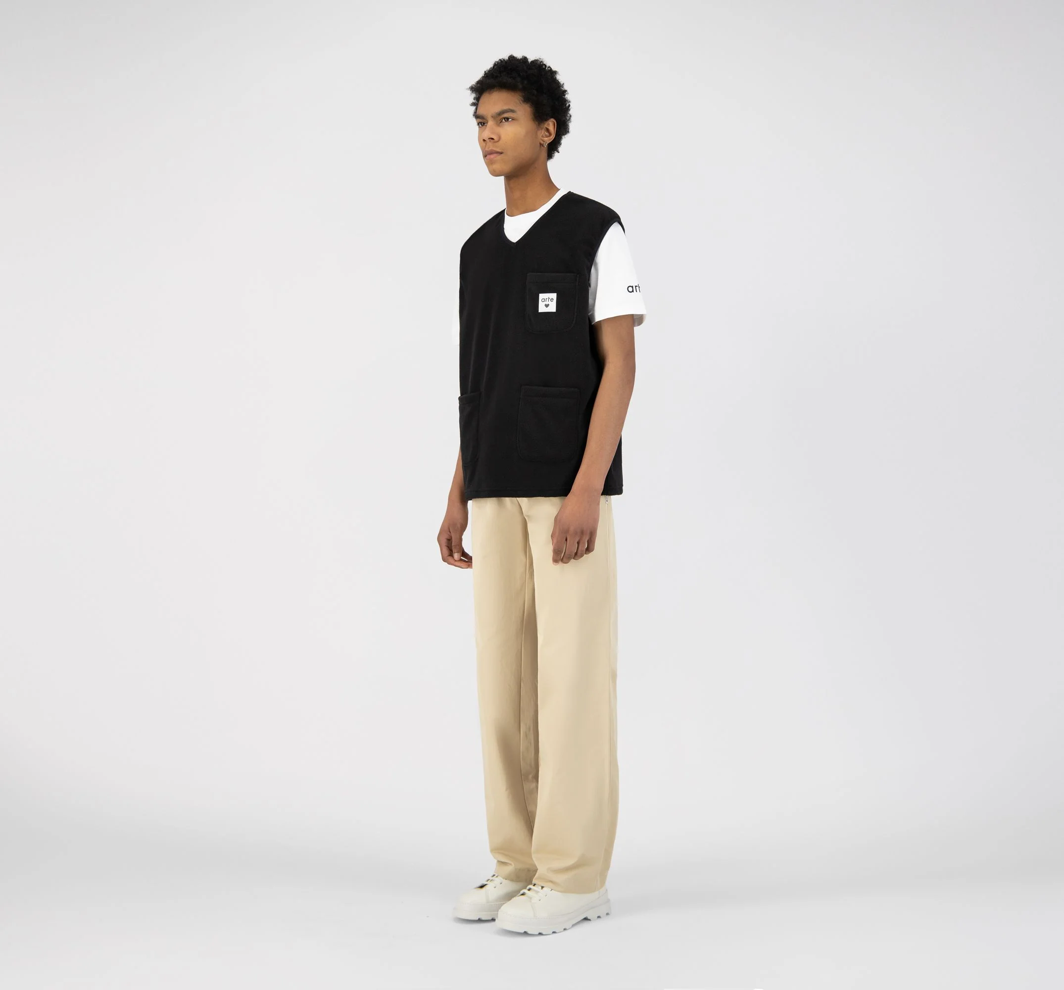 Victor Knit Vest - Black - Image 6