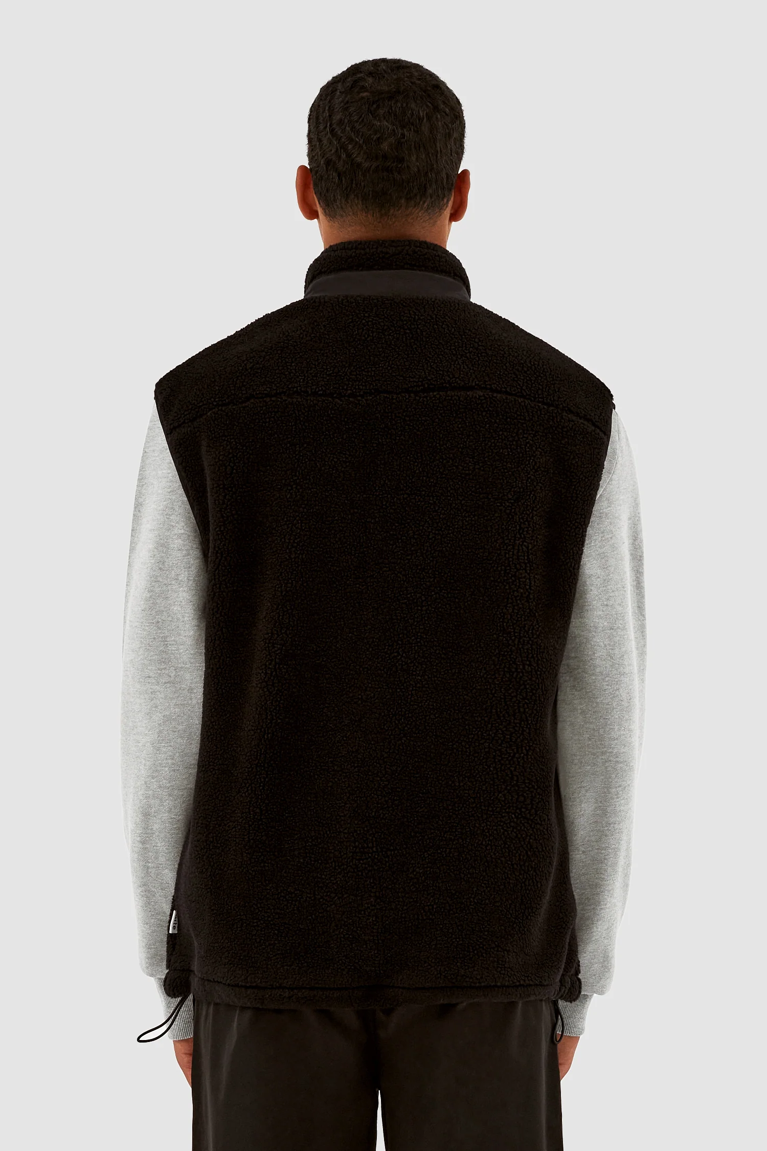 Vince Sherpa Vest - Black - Image 3