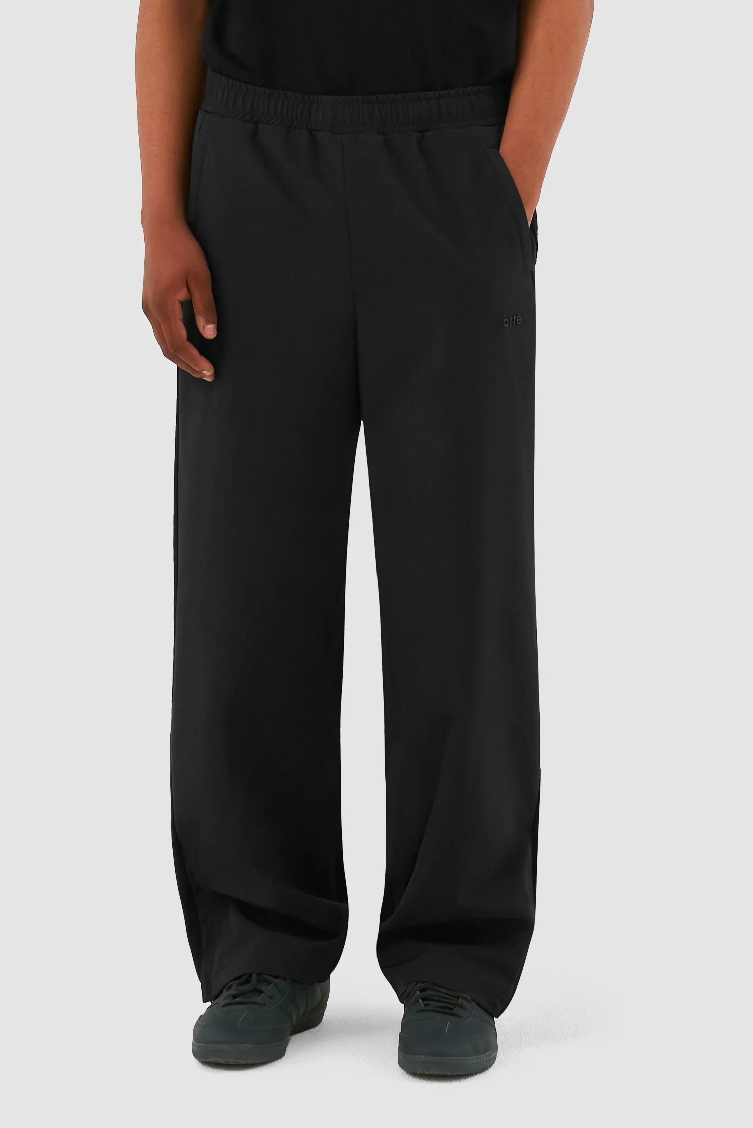 Wool Technical Pants - Black - Image 2